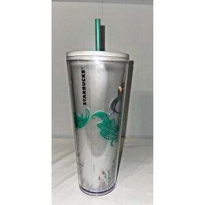 Starbucks Siren‎ Mermaid Iridescent Cold Tumbler 24 oz Venti NEW 2022 Holiday